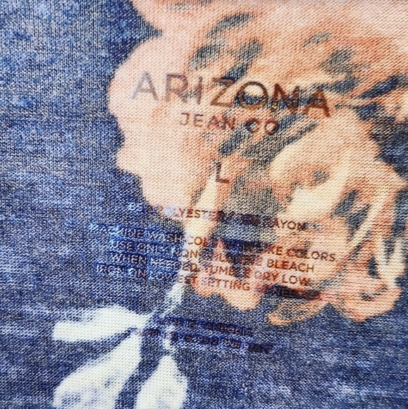 Arizona Vintage look 3/4 Sleeve Tee - Large - Picture 3 of 3